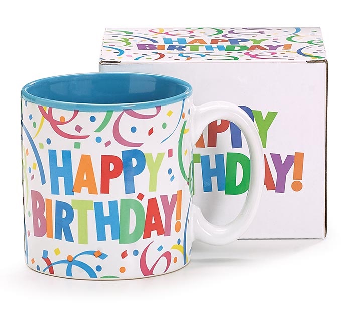 Birthday company Birthday mug image.