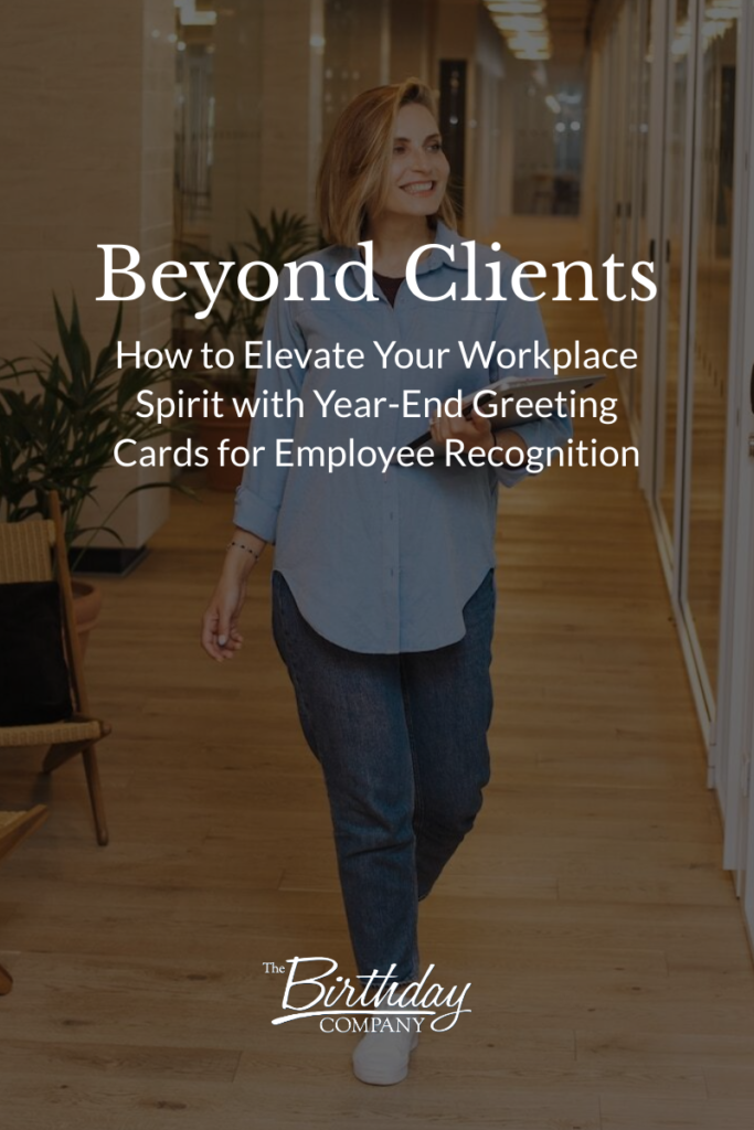 How to Elevate Your Workplace Spirit with Year-End Greeting Cards for Employee Recognition